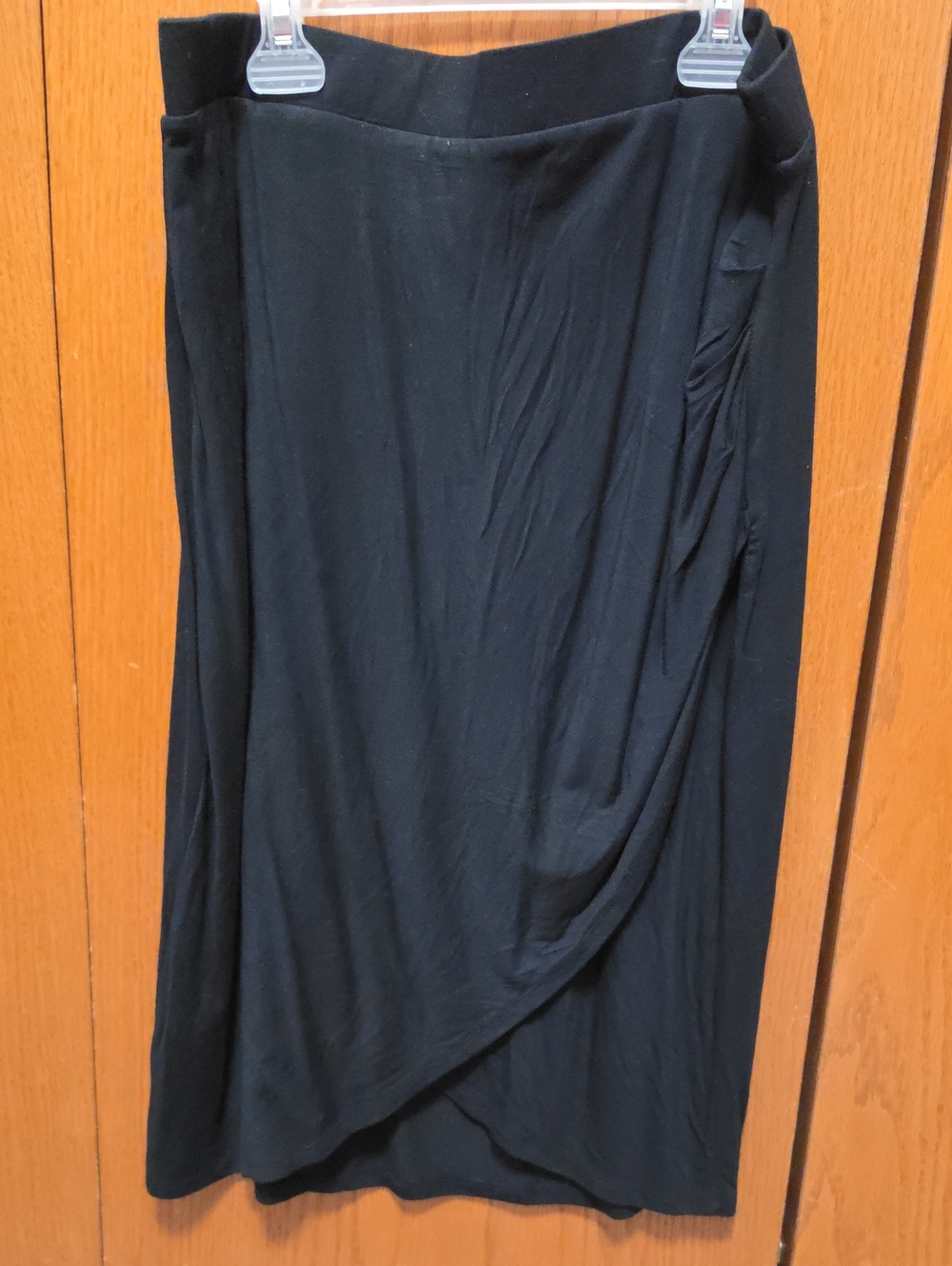 Mossimo Supply Co. Black Asymmetrical Women's Skirt